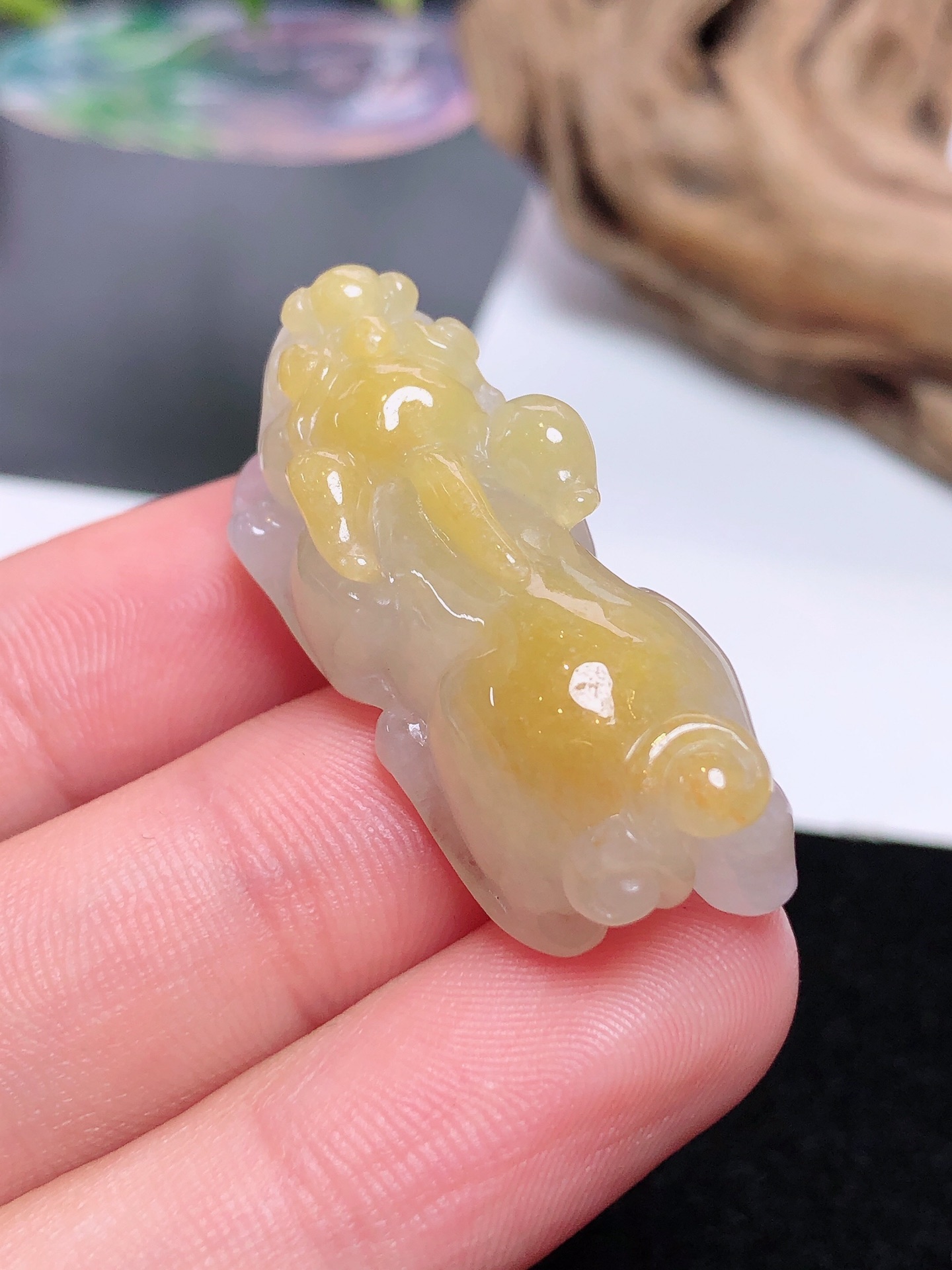 黄翡貔貅