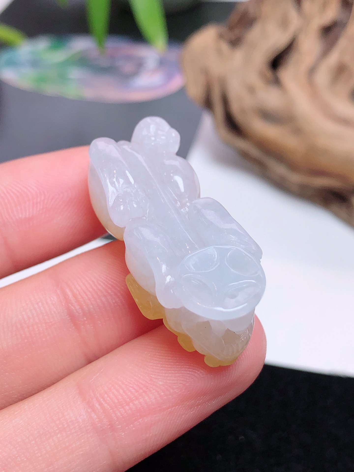 黄翡貔貅(图4)