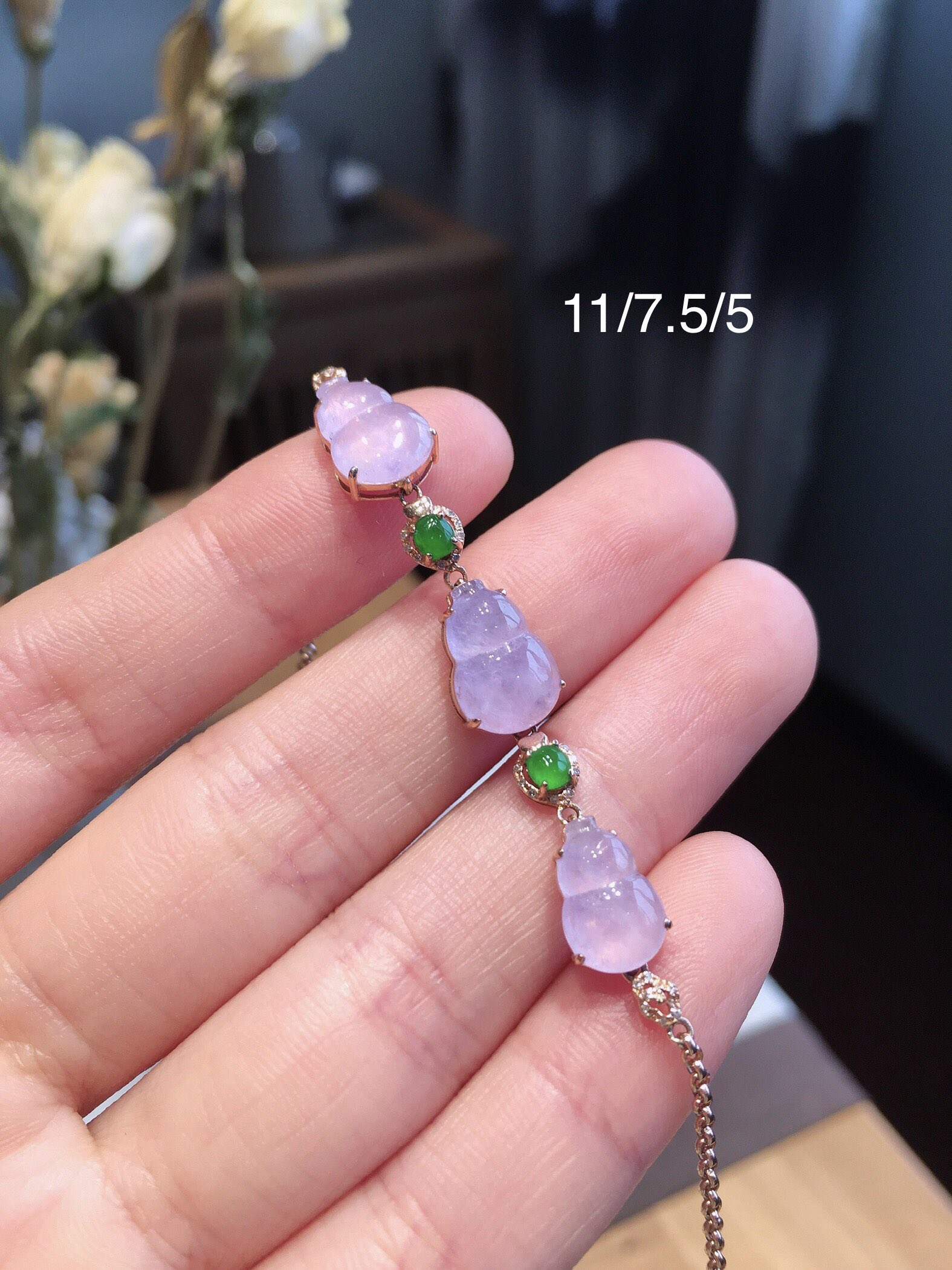 粉紫葫芦手链(图5)